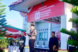 Kemenkum Malut ikuti upacara HUT ke-80 RI di Rutan Ternate