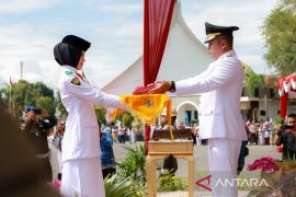 Upacara HUT RI berlangsung khidmat, Bupati Pasaman apresiasi Paskibraka