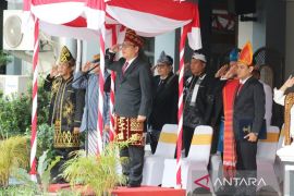 Kemenkum Kalsel maknai persatuan pada peringatan HUT ke-80 RI