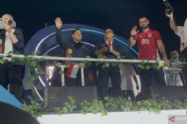 Erick Thohir dan Menkum koordinasi soal hak cipta di laga timnas