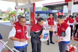 Pertamina Sumbagut berikan promo spesial edisi HUT RI di SPBU Batam
