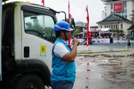 PLN UIW MMU Sukseskan Upacara HUT RI ke-80 di Lapangan Merdeka Ambon