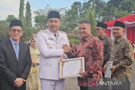 Solok raih penghargaan desa percontohan anti korupsi tingkat Sumbar