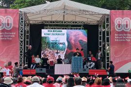 Ribuan jemaat HKBP doakan alam terpeliharabaik pada momentum HUT RI