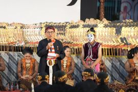 Kemenbud meriahkan perayaan HUT ke-80 RI dengan pagelaran wayang kulit