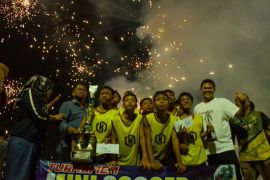 Pesona FC juara mini soccer piala kemerdekaan HUT RI ke-80 di Serdang Bedagai