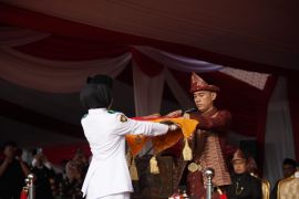 Upacara HUT ke-80 RI Kabupaten OKI berlangsung sakral, meriah dan gugah nasionalisme