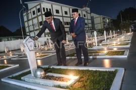 Apel kehormatan dan renungan suci di Samarinda