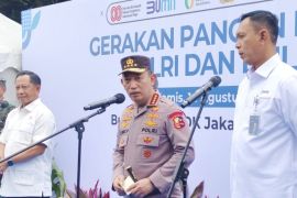 Kapolri: komitmen dukung ketahanan pangan demi pembangunan