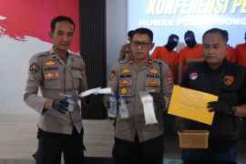 Polres-Donggala tangkap 4 tersangka kasus peredaran narkoba