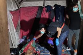 Polres Tabalong olah TKP penemuan jasad lansia asal Jatim