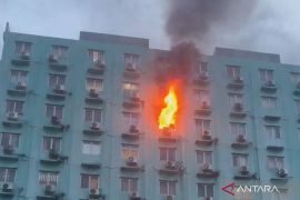 Polisi usut penyebab kebakaran Apartemen City Park Cengkareng Jakbar