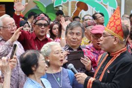 Kegembiraan "guiqiao" dalam perayaan kemerdekaan Indonesia di Beijing