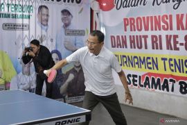 Turnamen tenis meja DPRD Kalsel lahirkan petenis meja handal