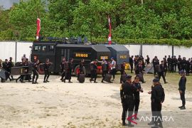 Polda Papua kerahkan 607 personel amankan pleno KPU Jayapura