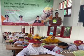 32 pelajar di Palas ikuti pelatihan "Padang Lawas malo maretong pake metode Gasing"
