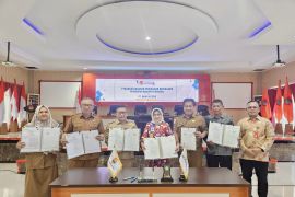 Bank Sulteng dan Pemkab Banggai kerjasama implementasi SP2D online