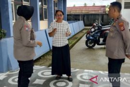 Polresta Ambon sampaikan pesan Kamtibmas pada siswa cegah tawuran