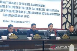 DPRD Banjarmasin tetapkan APBD-P 2025 sebesar Rp2,6 triliun