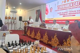 Tidar Gerindra Kaltim gelar turnamen tingkatkan talenta pecatur daerah