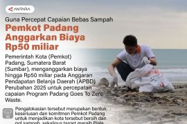 Guna percepat capaian bebas sampah Pemkot Padang Anggarkan biaya Rp50 miliar