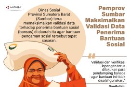 Pemprov Sumbar maksimalkan validasi data penerima bantuan sosial