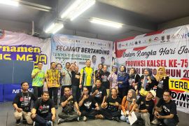 Ketua DPRD harap turnamen Tenis Meja Terbuka DPRD Kalsel meningkat