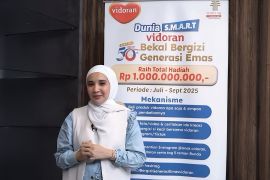 Zaskia Sungkar pahami pentingnya gizi untuk tumbuh kembang anak
