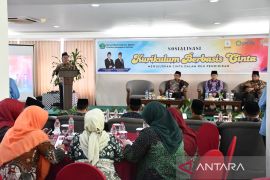 Kemenag Sumsel sosialisasi Kurikulum Cinta wujudkan generasi humanis