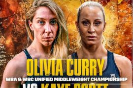Curry dan Scott naik ring rebut juara dunia kelas menengah putri WBC