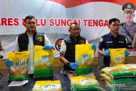 Pelaku pemalsuan kemasan beras Bulog di HST edarkan hingga Paser Kaltim