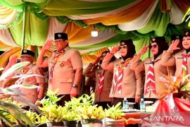 Gorontalo tuan rumah Peran Saka Pramuka Nasional 2025