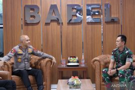 Kapolda Babel terima kunjungan Pangdam II Sriwijaya, tegaskan soliditas dan sinergisitas TNI-Polri