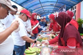 Tujuh Tim Dharma Wanita Kemenkum Babel ikuti lomba masak Lempah Kuning