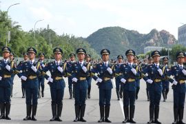 Mengintip persiapan parade militer akbar China