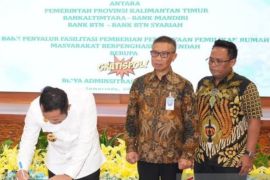 Pemprov Kaltim  gratiskan biaya administrasi  kredit rumah MBR