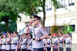 Irjen Pol Krisno H Siregar pimpin upacara Hari Juang Polri di Jambi