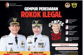 Pemkab Bojonegoro ajak masyarakat perkuat 'Gempur Peredaran Rokok Ilegal'