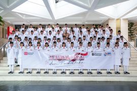 BRI berikan apresiasi anggota paskibraka nasional 15 tahun berturut- turut