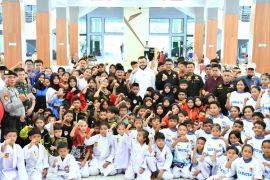 Sebanyak 350 atlet karate ikuti Kejurprov Shokaido Sumbar ke-3
