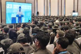 Prabowo: Meski 74 tahun, semangat saya tak kalah dari 34 tahun