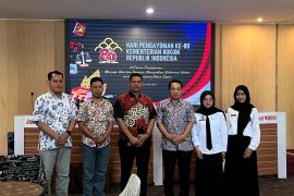 Kemenkum Jateng kerja sama lintas sektor atasi pelanggaran KI