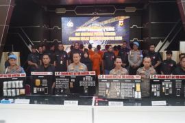 Polres Subang tangkap puluhan tersangka dari 20 kasus narkoba