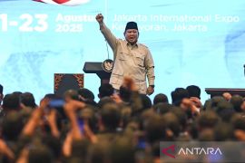 Prabowo: Meski 74 tahun, semangat saya tak kalah dari 34 tahun
