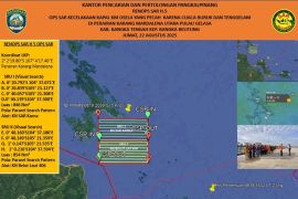 Lanjutkan pencarian 6 ABK KM Osela, tim SAR fokus pencarian di atas utara Pulau Bangka