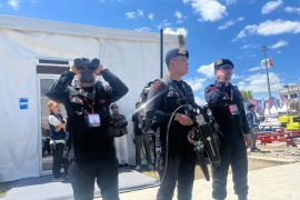 Brimob Sumut siagakan  personel anti drone liar amankan F1 Powerboat