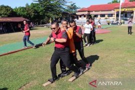 Polres-RSUD Junjung Besaoh meriahkan HUT Ke-80 RI dengan olahraga dan lomba