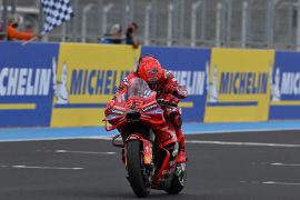 Marquez akui hampir terjatuh di Sprint Catalunya