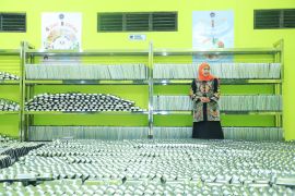 Khofifah puji perkembangan SPPG di Ponpes Al Anwar Bangkalan