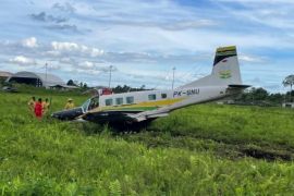 Kapolres: Pesawat milik Bunga Persada alami kecelakaan di Bandara Timika